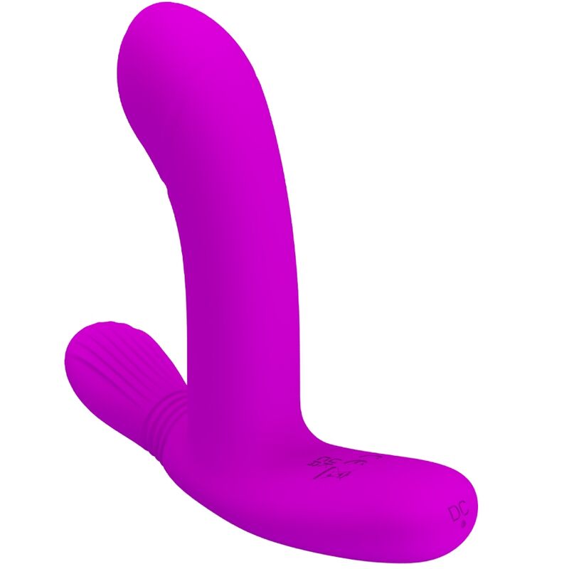 masseur point G et clitoris télécommandé 12 vibrations rechargeable Geri Pretty Love 4