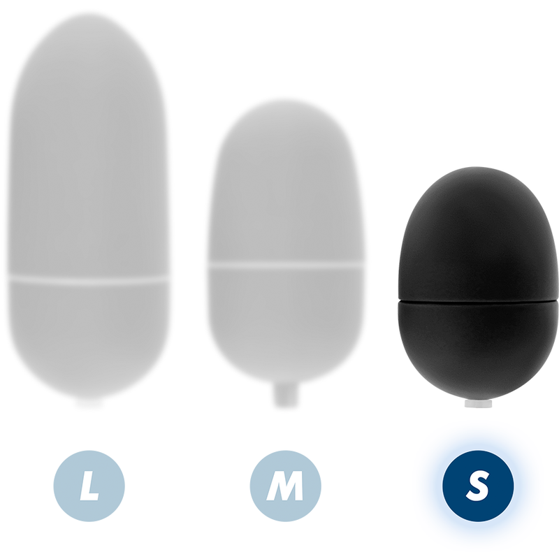 œuf vibrant télécommandé 10 modes étanche taille S noir Online 4