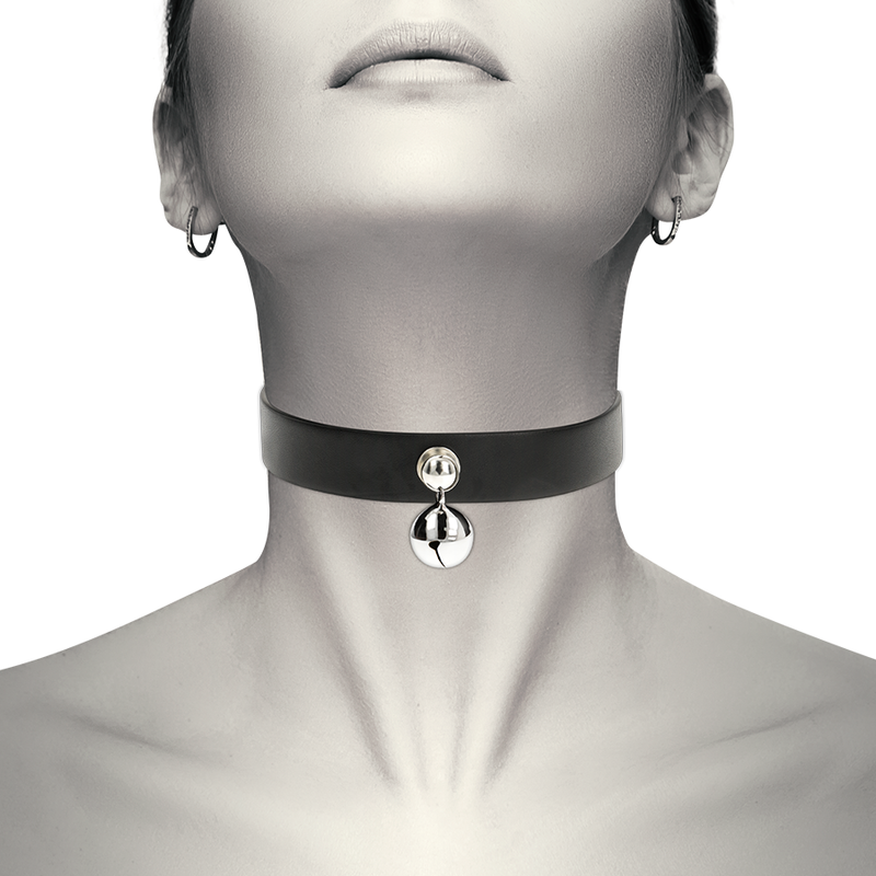 collier en cuir végan avec hochet 43 cm Coquette Chic Desire 2