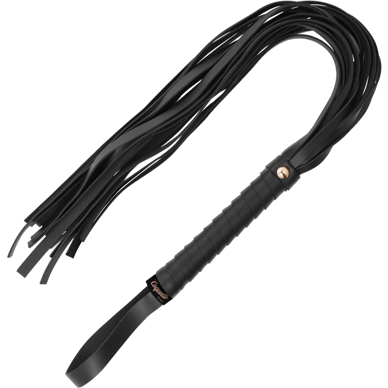 fouet fantaisie en cuir végan 28 cm Coquette Chic Desire 3