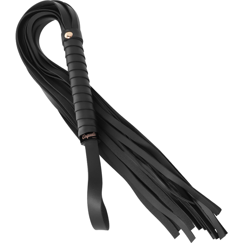 fouet fantaisie en cuir végan 28 cm Coquette Chic Desire 4
