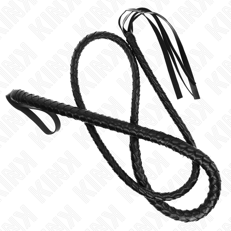 fouet long serpent noir 210 cm Kink 3