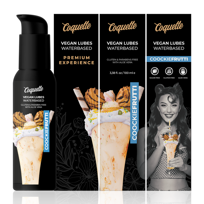 lubrifiant vegan saveur cookiefrutti 100 ml Coquette Chic Desire 3