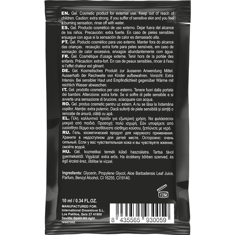 gel retardant pour lui Pocket Chronos 10 ml Coquette Chic Desire 2