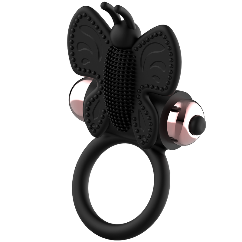 anneau pénien vibrant papillon noir et or Coquette Chic Desire 5