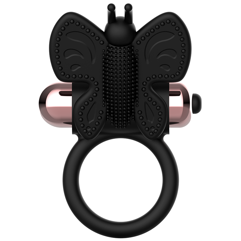 anneau pénien vibrant papillon noir et or Coquette Chic Desire 6