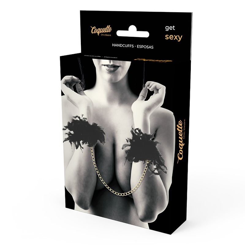 menottes en métal de luxe sans nickel Coquette Chic Desire 6