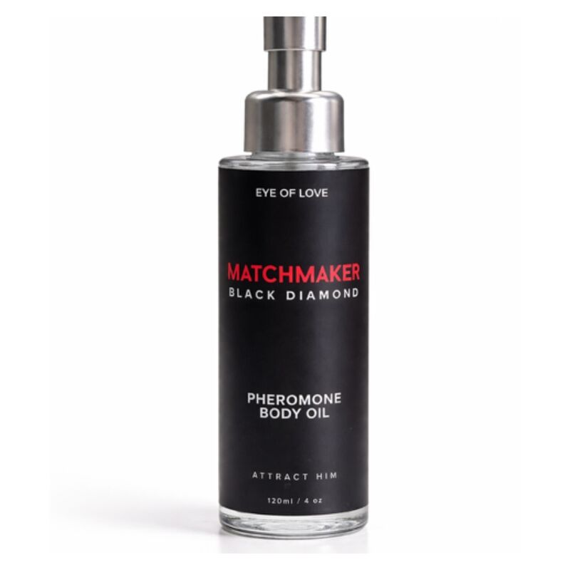 Huile corporelle phéromones Eye of Love Black Diamond 120 ml, vue 1 sur 2