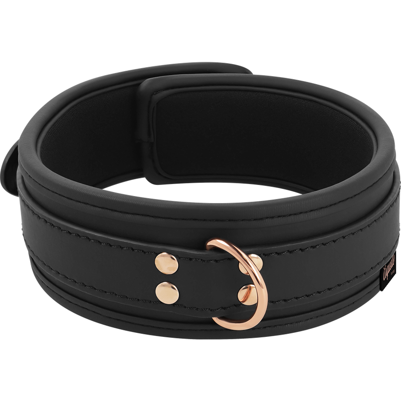 collier fantaisie avec bracelet et laisse en cuir végan doublure néoprène Coquette Chic Desire Fantasy 5