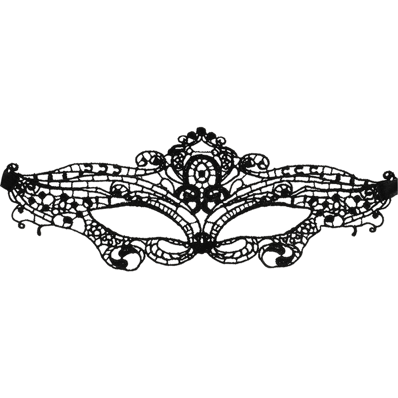 masque pour les yeux fin en dentelle noire Coquette Chic Desire 3