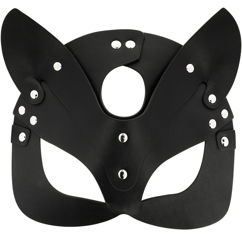 masque en cuir végan avec oreilles de chat Coquette Chic Desire 3