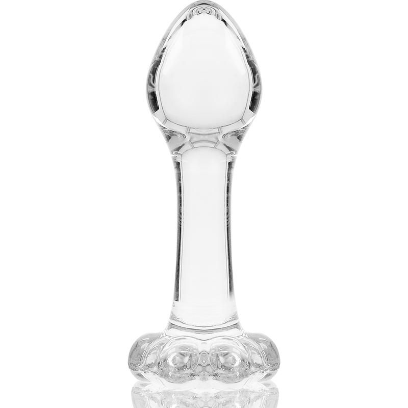 Plug anal en verre Nebula Ibiza modèle 2 transparent 11 cm 4