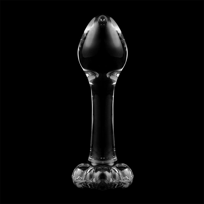 Plug anal en verre Nebula Ibiza modèle 2 transparent 11 cm 6