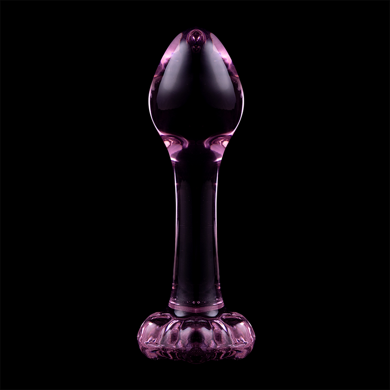 Plug anal en verre Nebula Ibiza modèle 2 rose 11 cm 6
