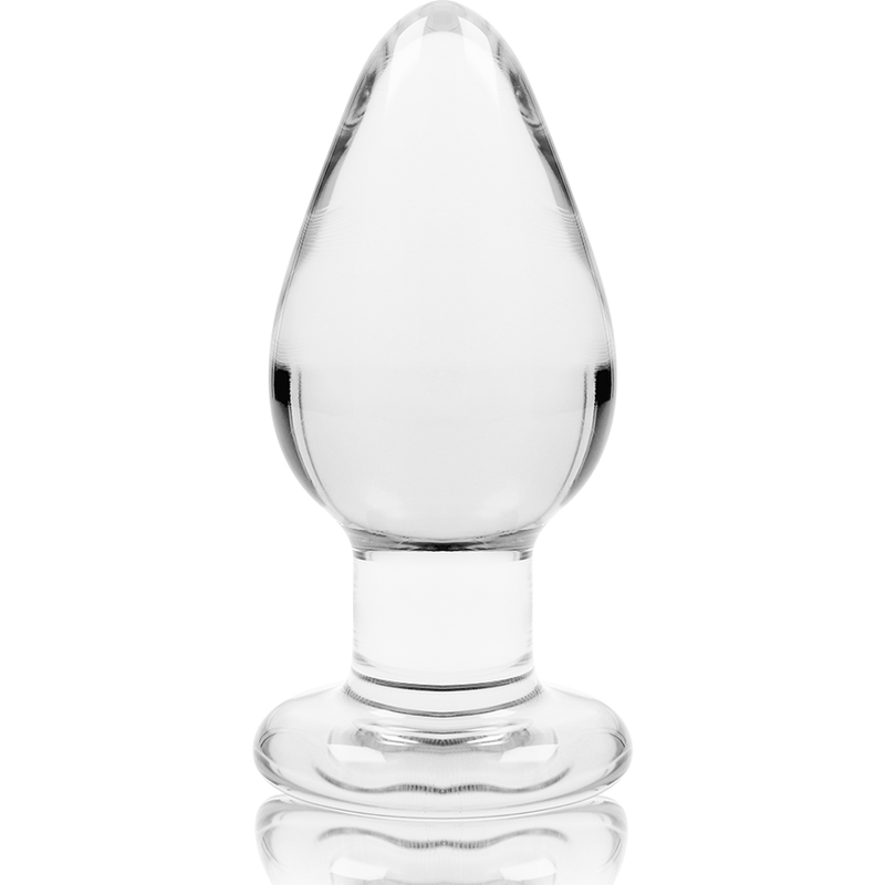 Plug anal en verre Nebula Ibiza modèle 3 transparent 11 cm 4
