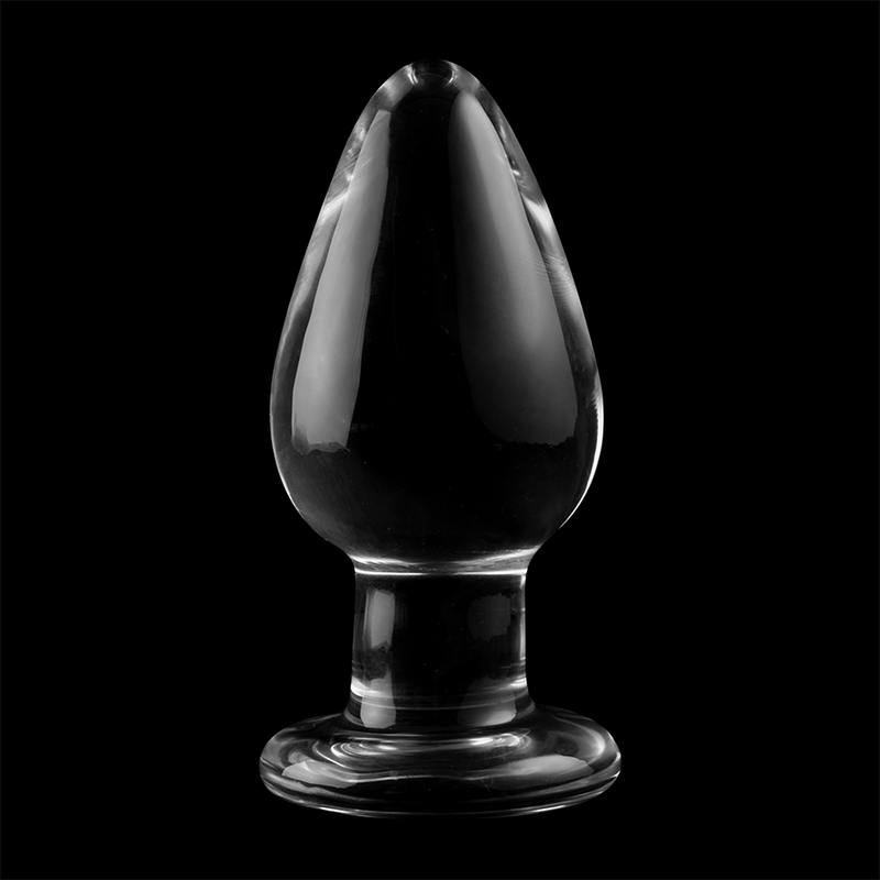 Plug anal en verre Nebula Ibiza modèle 3 transparent 11 cm 6