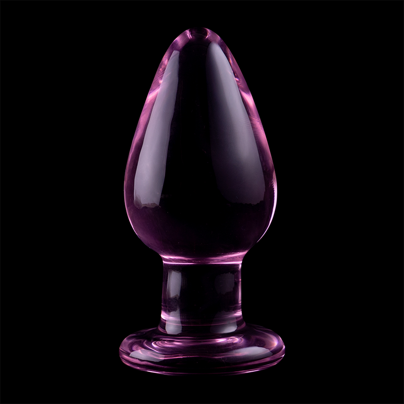Plug anal en verre Nebula Ibiza modèle 3 rose 11 cm 6