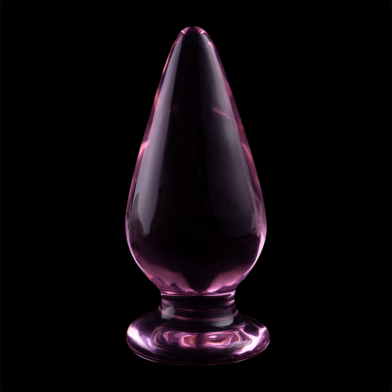 Plug anal en verre Nebula Ibiza modèle 4 rose 11 cm 6