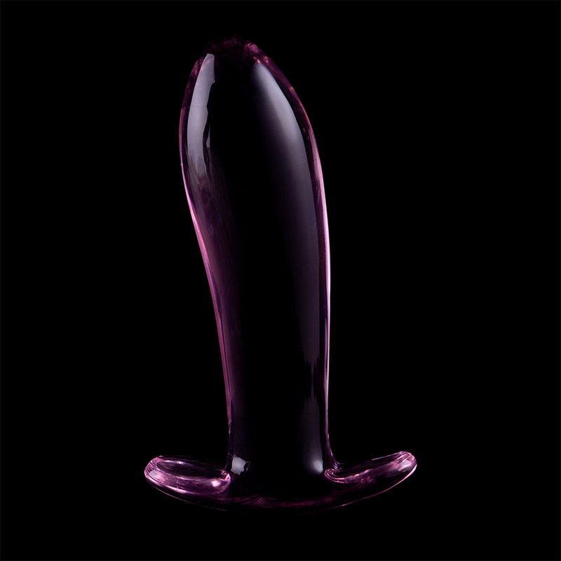 Plug anal en verre Nebula Ibiza modèle 5 rose 12,5 cm 6