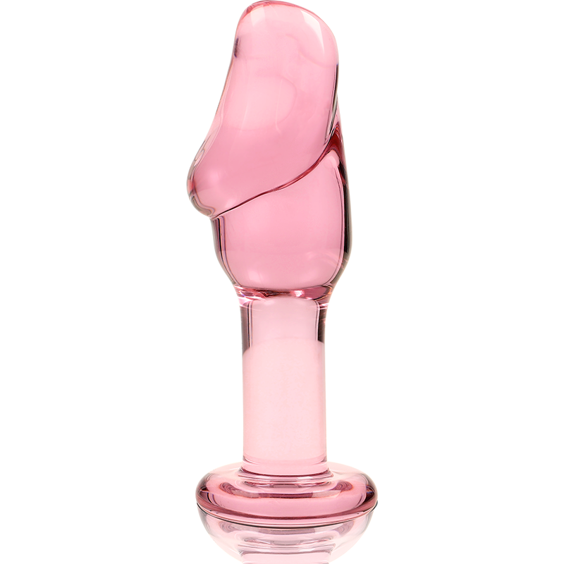 Plug anal en verre Nebula Ibiza modèle 6 rose 12,5 cm 4