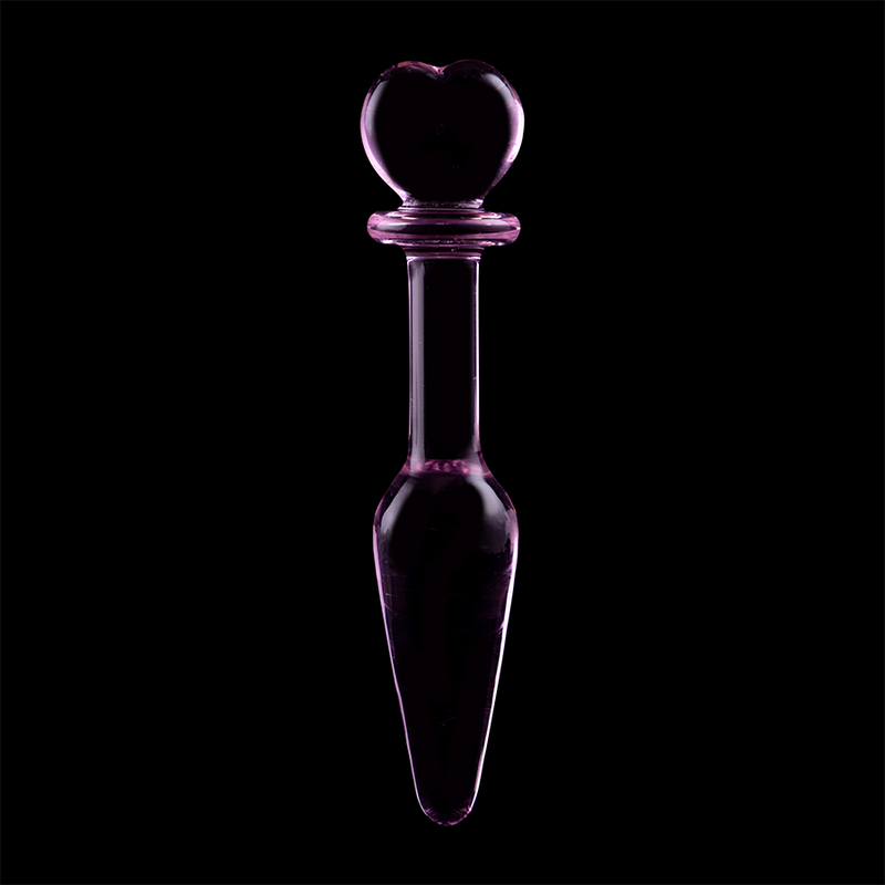 Plug anal en verre Nebula Ibiza modèle 7 rose 13,5 cm 6