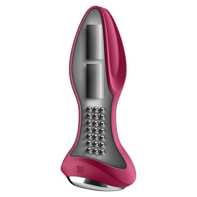 Plug anal vibrant rotatif Satisfyer Rotator Plug 2+ rouge 2