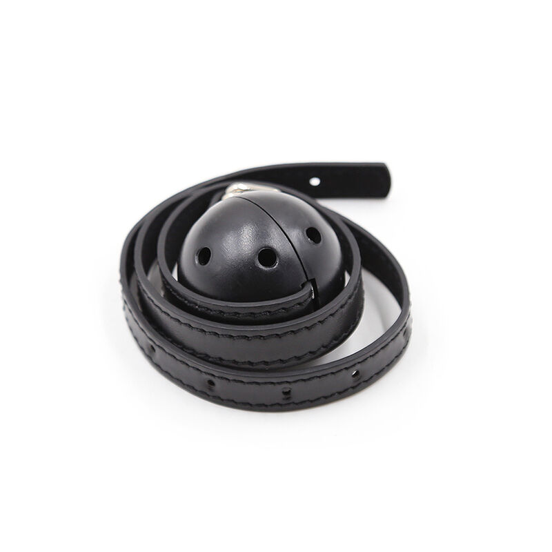 Bâillon boule avec évents réglable Ohmama Fetish, vue 3 sur 5