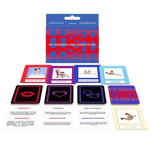 Jeu de cartes romantique pour couples Lust Kheper Games, vue 1 sur 2