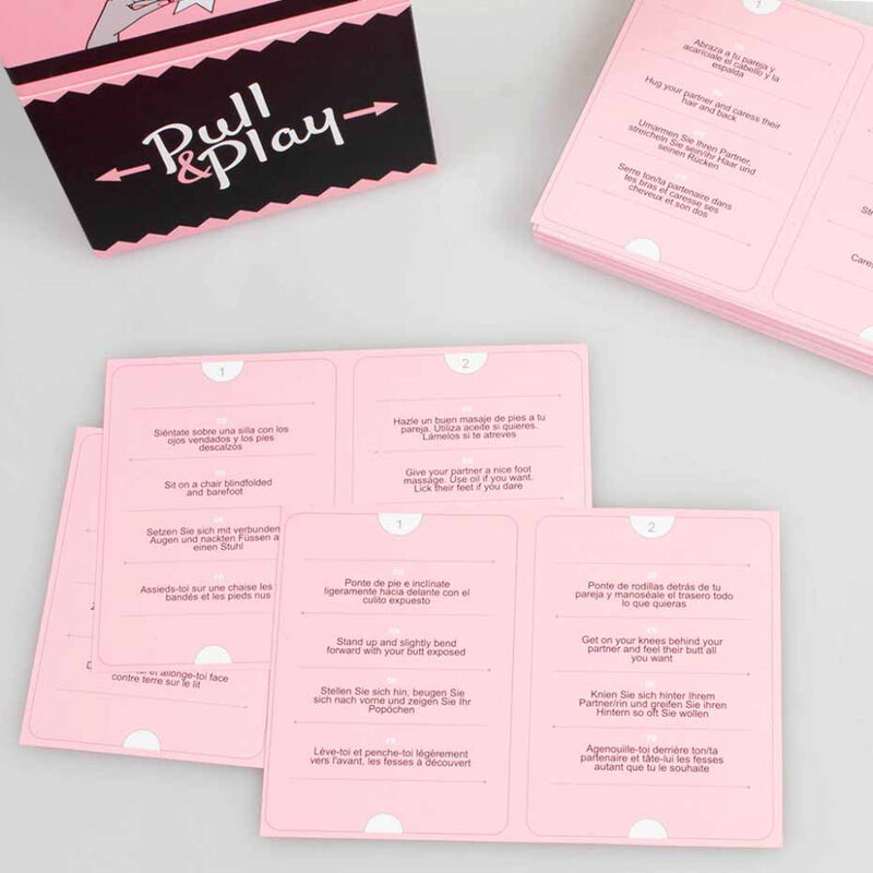 Jeu de cartes Pull and Play pour couples Secret Play, vue 3 sur 4