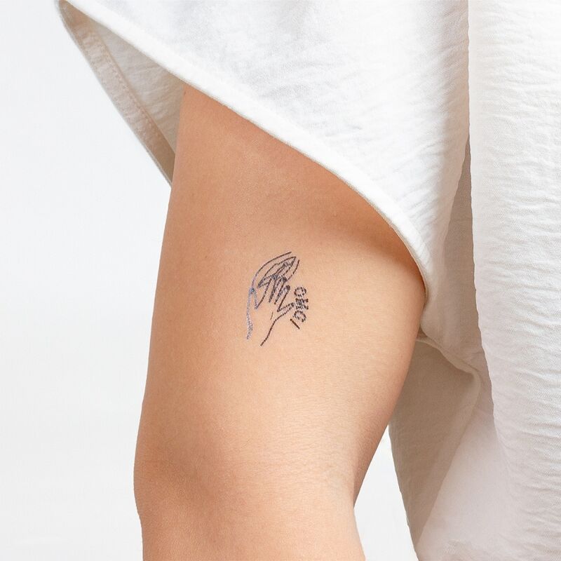Lot de 10 tatouages temporaires Kinky Collection Secret Play, vue 2 sur 5