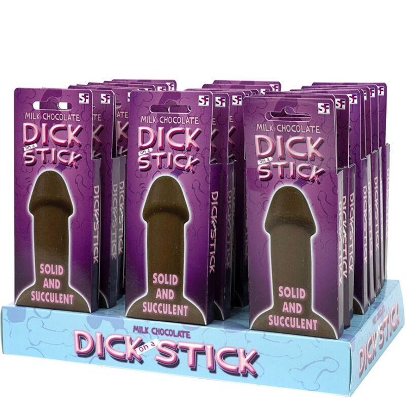 Sucette pénis au chocolat au lait Spencer Fleetwood - vue 2