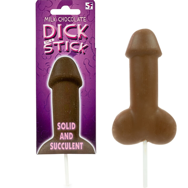 Sucette pénis au chocolat au lait Spencer Fleetwood - vue 3
