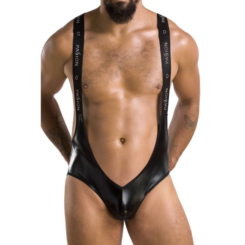 Body homme noir Passion Bruno 027, vue 3 sur 6