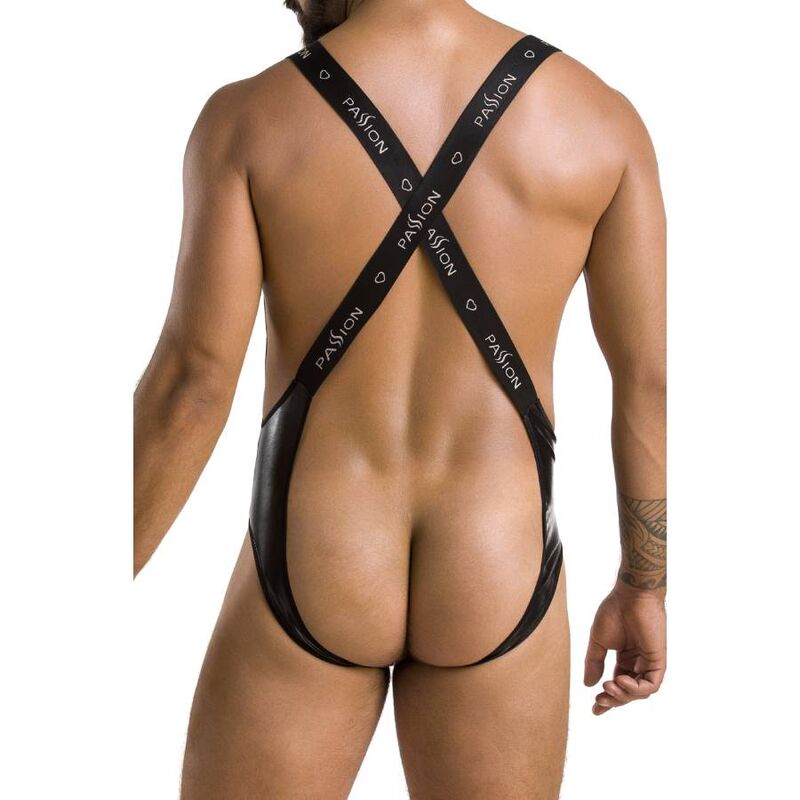 Body homme noir Passion Bruno 027, vue 4 sur 6