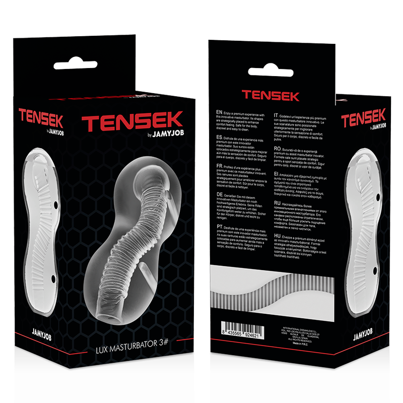 Masturbateur transparent Jamyjob Extreme Tensek 3, vue 6 sur 6
