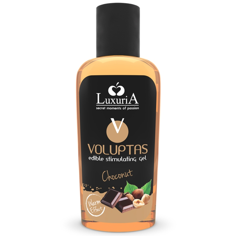 gel de massage comestible chauffant choconut Voluptas 100 ml, vue 1 sur 1