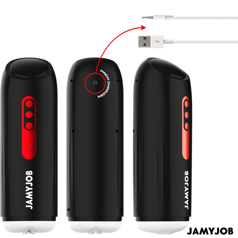 Masturbateur aspiration et poussée Jamyjob Phantom, vue 6 sur 7