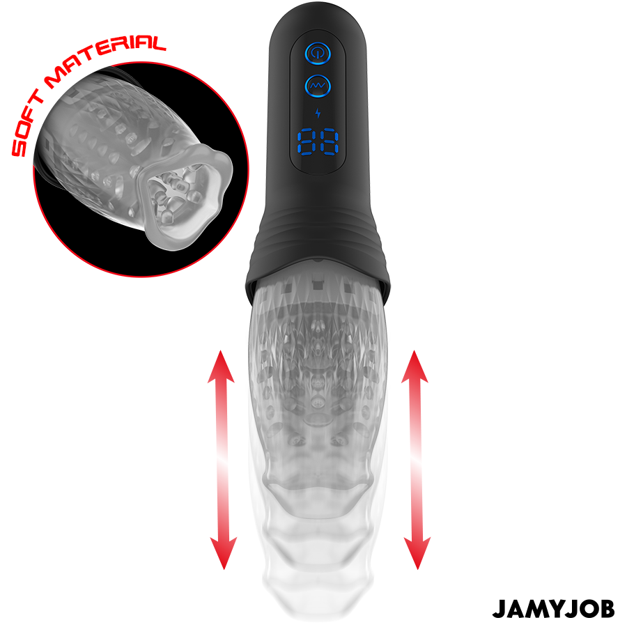 Masturbateur poussée et rotation Jamyjob Blow-R, vue 3 sur 8