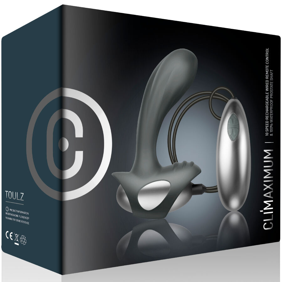 masseur de prostate filaire rechargeable Toulz Climaximum vue 3 sur 3