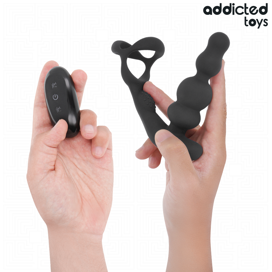 masseur de prostate rotatif télécommandé Addicted Toys vue 2 sur 8