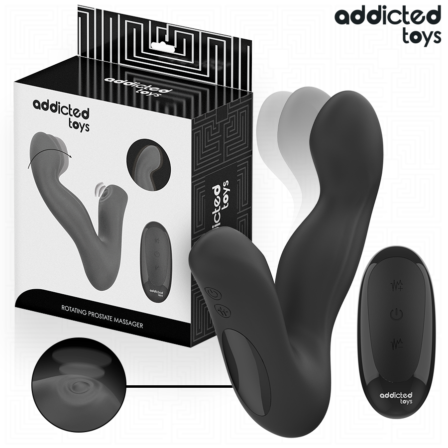 masseur de prostate oscillant télécommandé Addicted Toys vue 2 sur 7