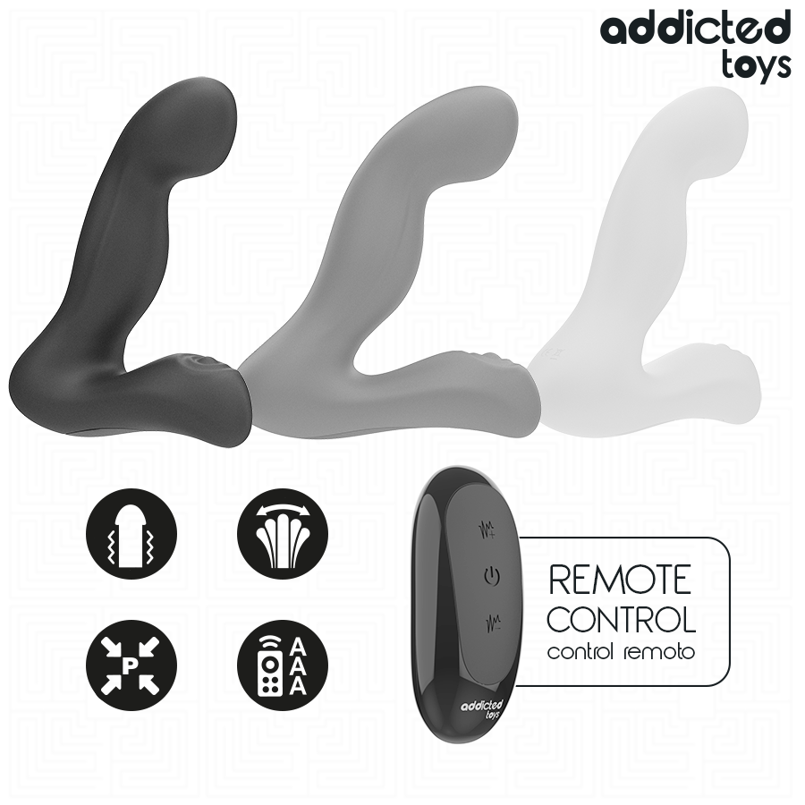 masseur de prostate oscillant télécommandé Addicted Toys vue 5 sur 7