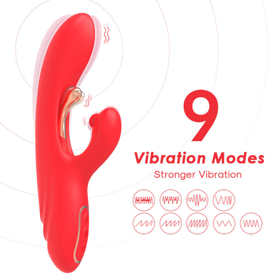 vibromasseur point G et clitoris langue oscillante Armony vue 3 sur 9