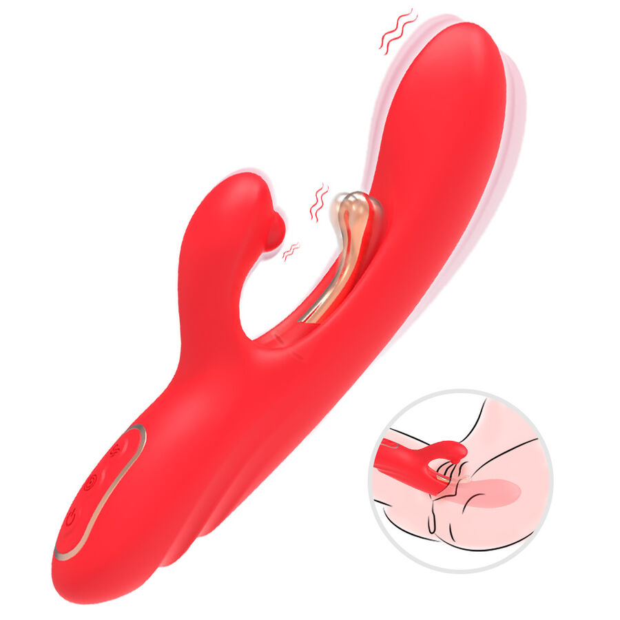 vibromasseur point G et clitoris langue oscillante Armony vue 5 sur 9