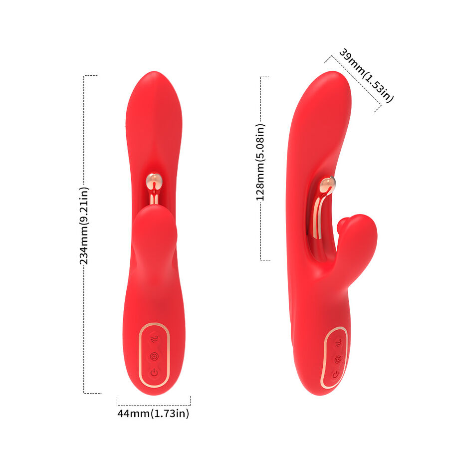 vibromasseur point G et clitoris langue oscillante Armony vue 6 sur 9