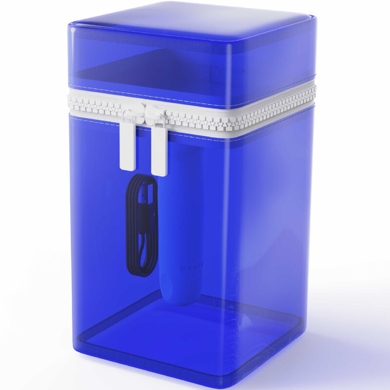 mini vibromasseur point G bleu avec trousse Bcute B Swish vue 3 sur 7