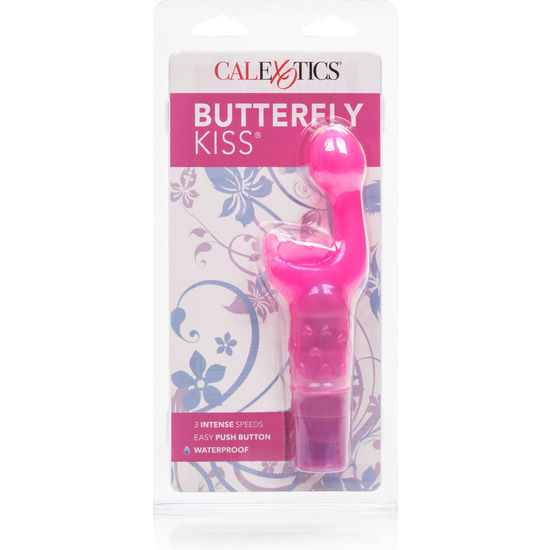 vibromasseur point G rose Butterfly Kiss CalExotics vue 3 sur 3