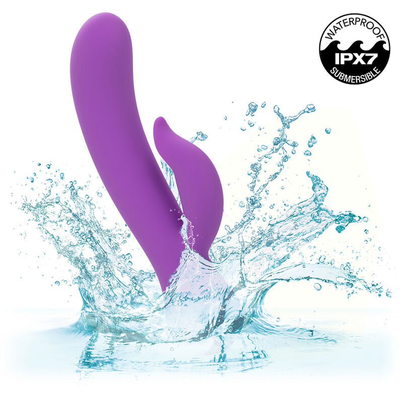 vibromasseur rabbit débutant violet First Time CalExotics vue 9 sur 10