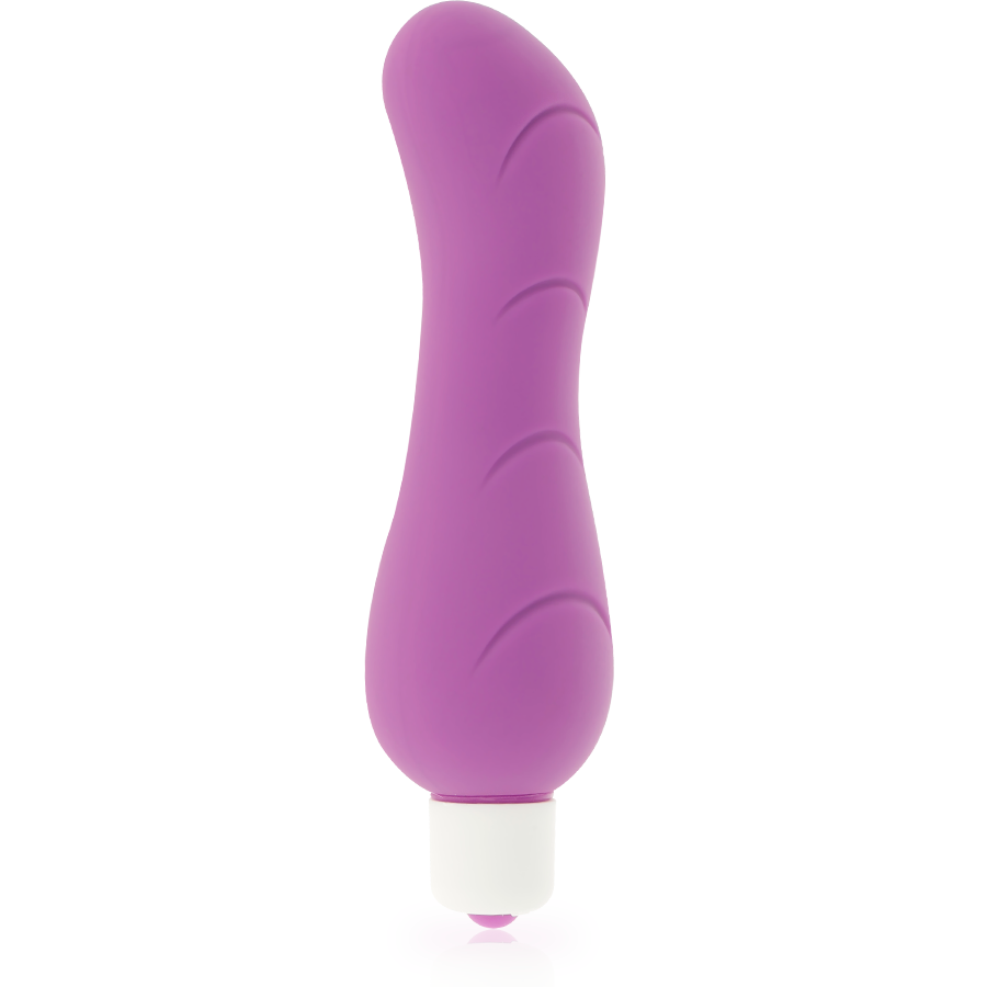 vibromasseur point G classique en silicone violet Dolce Vita vue 2 sur 4