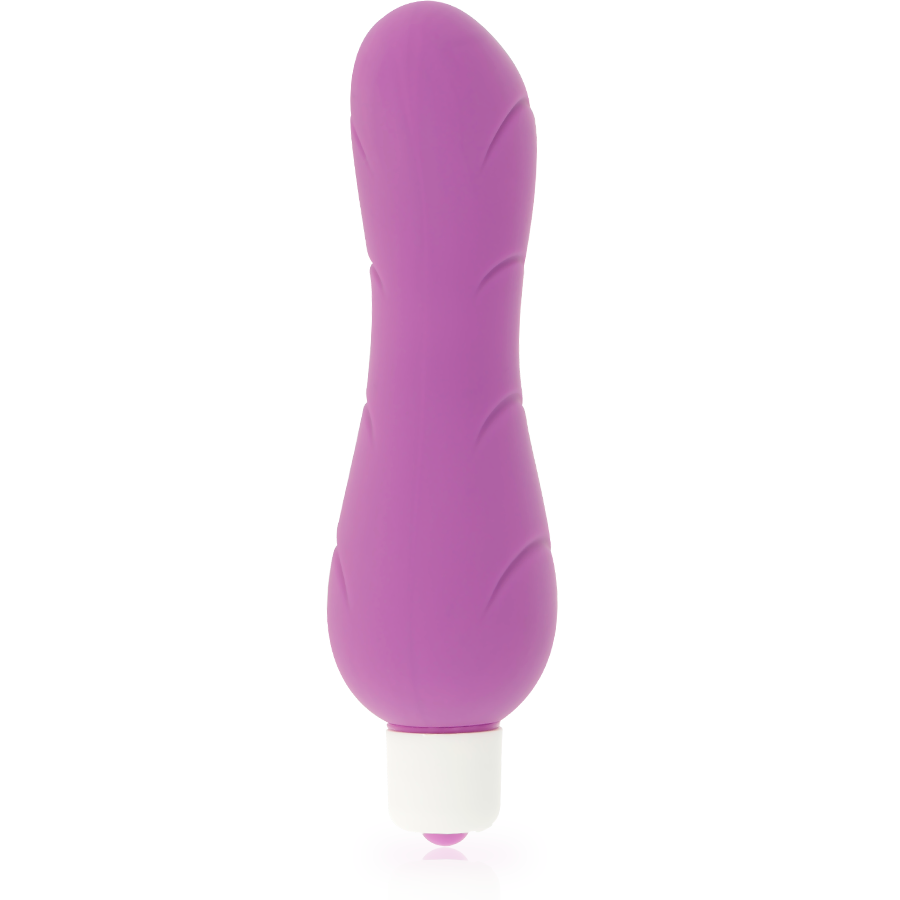 vibromasseur point G classique en silicone violet Dolce Vita vue 4 sur 4